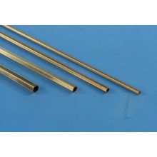 K&S 8271 3/32 Hexagonal Brass Tube 12" (1)